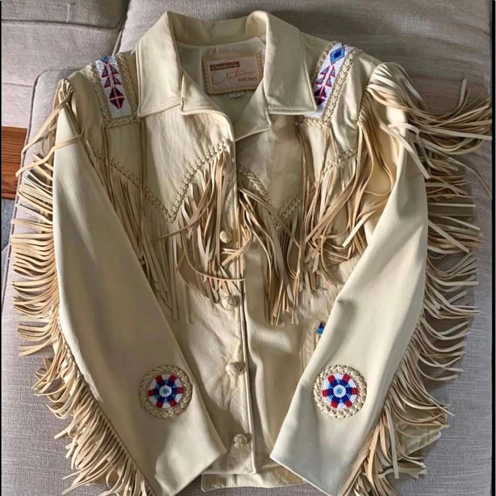 Vintage hand beaded jacket